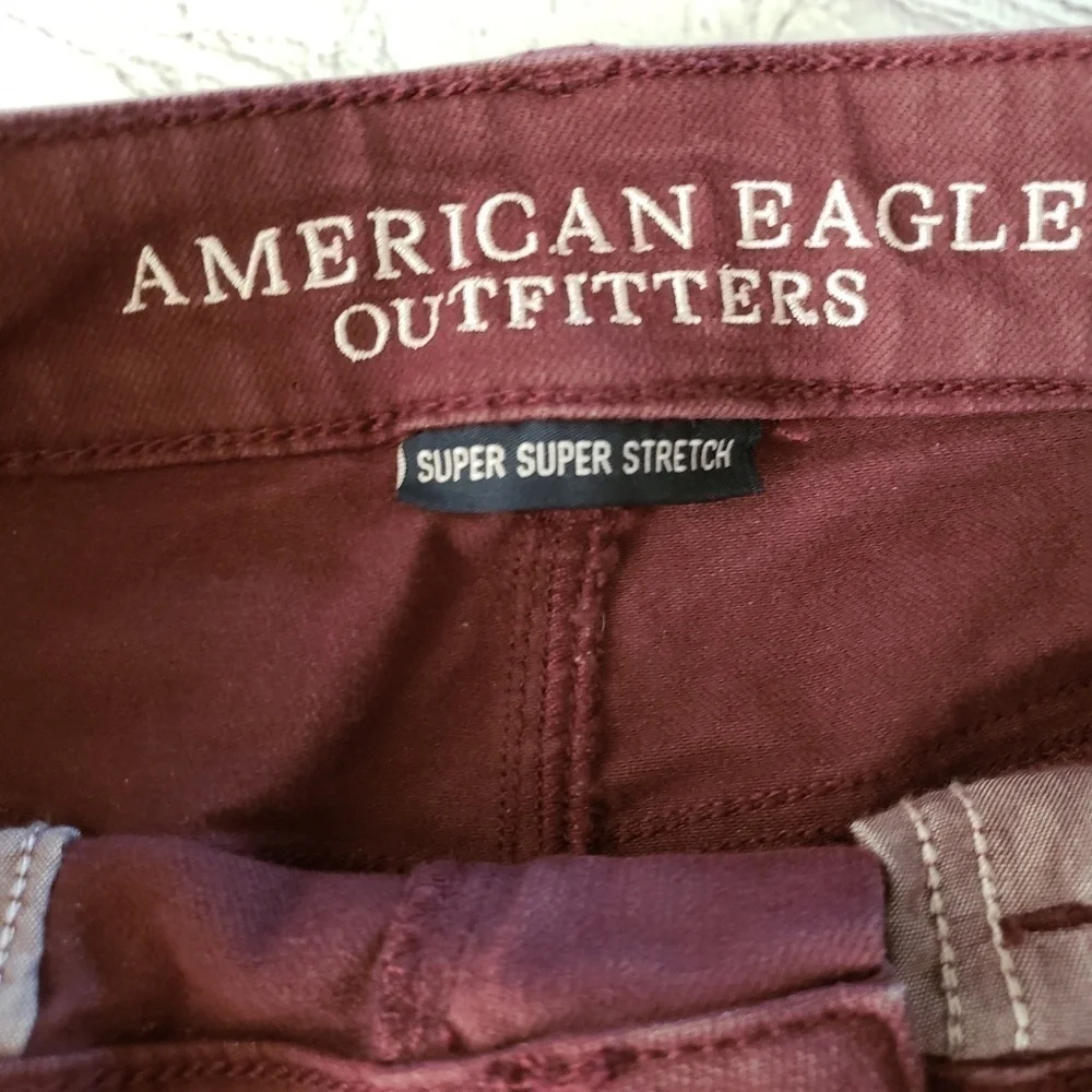 AEO High Rise Shortie Plum 0